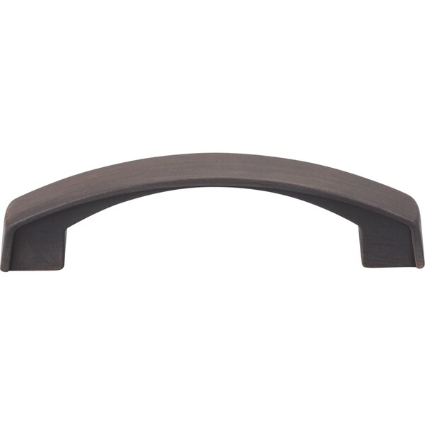 96 Mm Center-to-Center Brushed Oil Rubbed Bronze Merrick Cabinet Pull